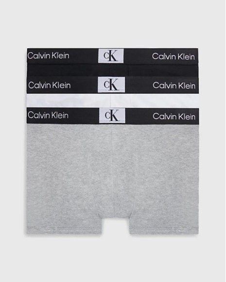 Cuecas Boxer Hombre CALVIN KLEIN Multicolor 000NB3528A6H3 TRUNK 3PK