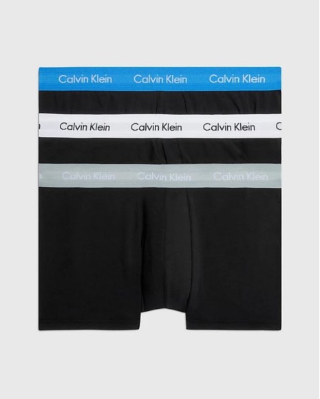 Cuecas Boxer Hombre CALVIN KLEIN Preto 0000U2664GCAZ LOW RISE TRUNK 3PK
