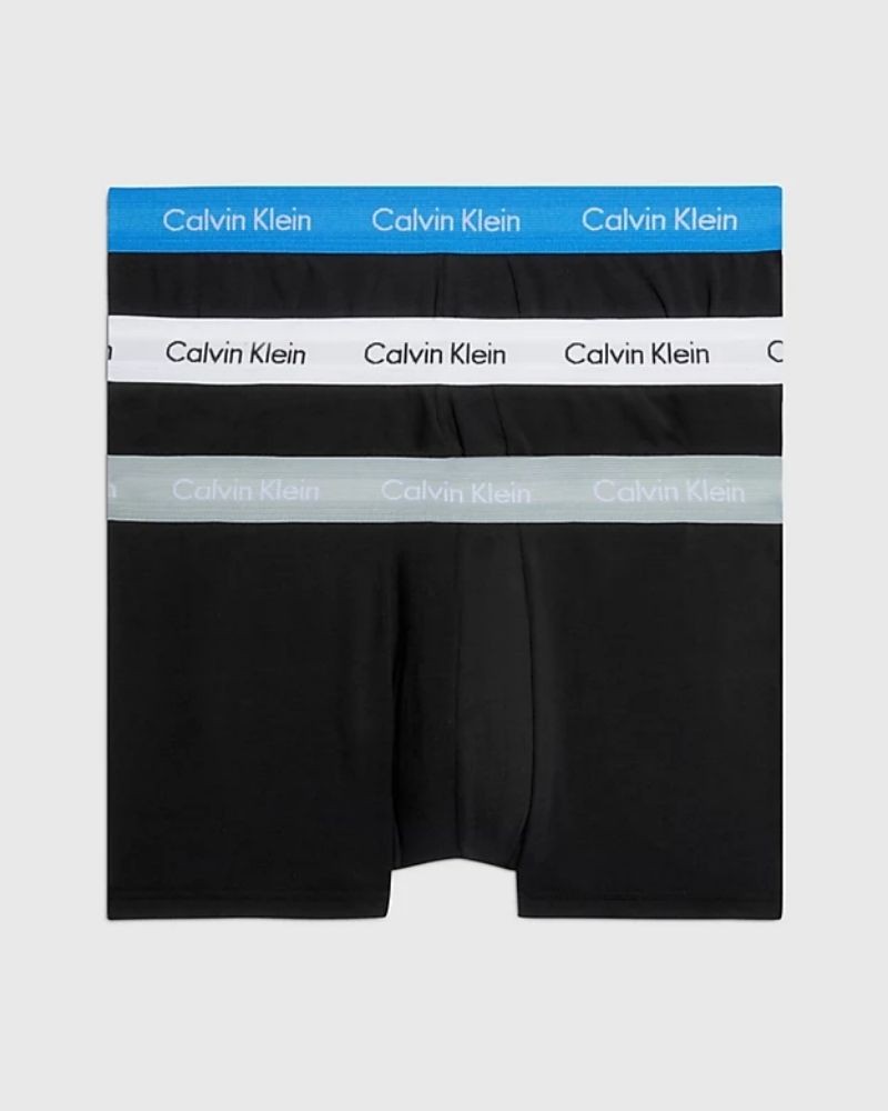 Cuecas Boxer Hombre CALVIN KLEIN Preto 0000U2664GCAZ LOW RISE TRUNK 3PK