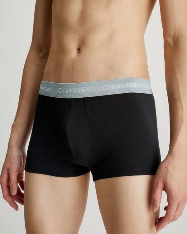 Cuecas Boxer Hombre CALVIN KLEIN Preto 0000U2664GCAZ LOW RISE TRUNK 3PK