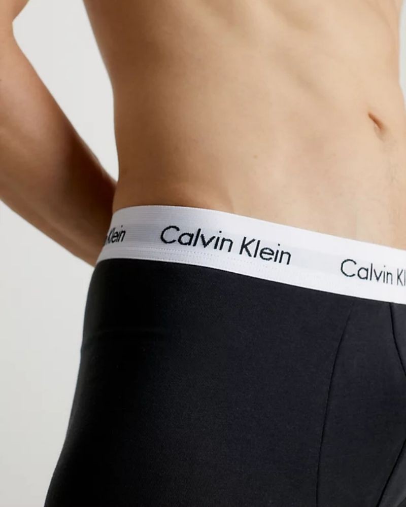 Cuecas Boxer Hombre CALVIN KLEIN Preto 0000U2664GCAZ LOW RISE TRUNK 3PK