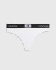  Ropa interior Partes de abajo Mujer CALVIN KLEIN Blanco 000QF7221E100 MODERN THONG