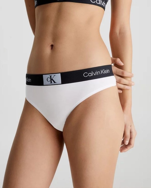  Ropa interior Partes de abajo Mujer CALVIN KLEIN Blanco 000QF7221E100 MODERN THONG