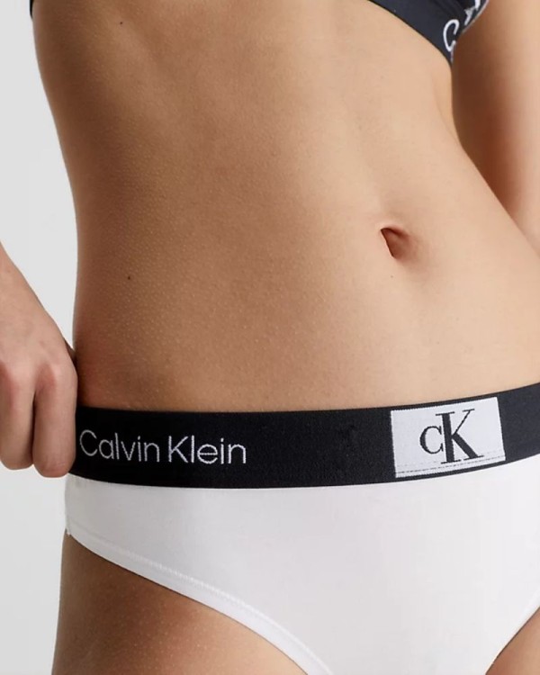  Ropa interior Partes de abajo Mujer CALVIN KLEIN Blanco 000QF7221E100 MODERN THONG