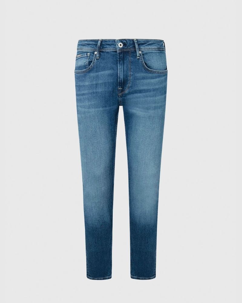 PEPE JEANS PM206321DN8 FINSBURY Calças de Ganga Longas Homem Azul