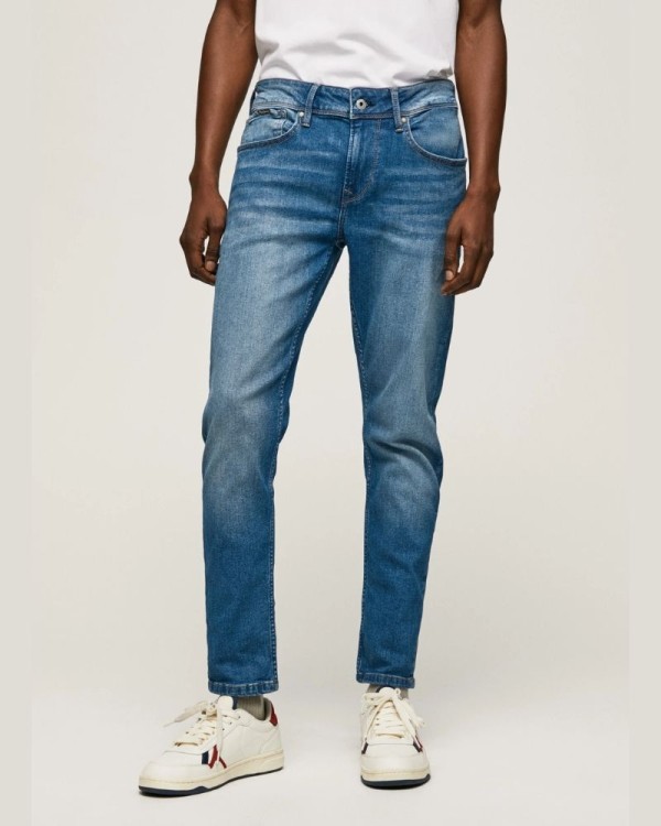 PEPE JEANS PM206321DN8 FINSBURY Pantalones Vaqueros Largos Hombre Azul