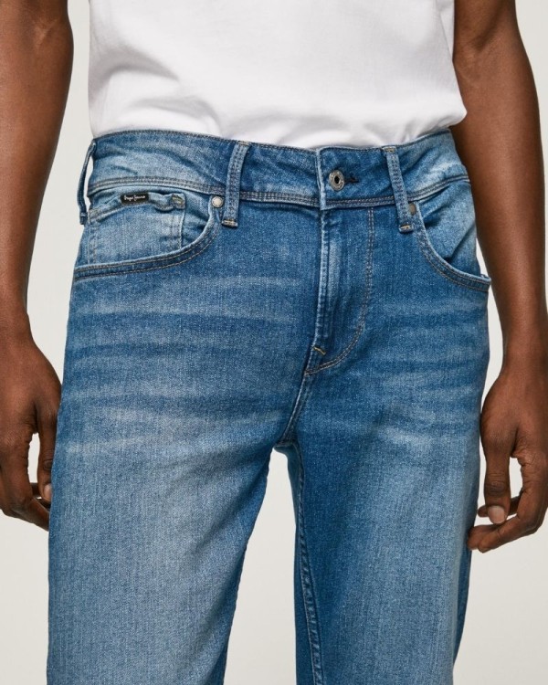 PEPE JEANS PM206321DN8 FINSBURY Pantalones Vaqueros Largos Hombre Azul