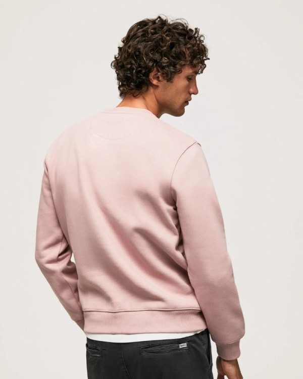 PEPE JEANS PM582327 RYAN CREW  Sudaderas Manga larga Sin capucha Hombre Rosa