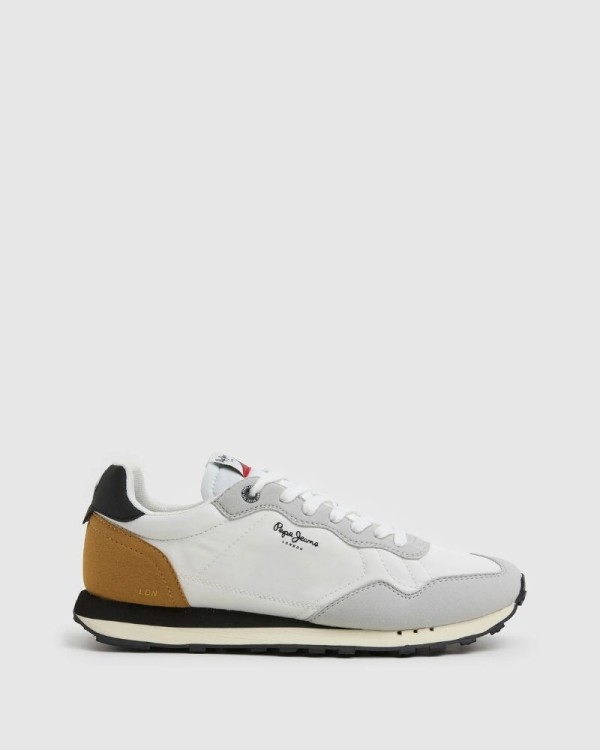 PEPE JEANS PMS30945 NATCH MALE Sapatilhas Baixas Homem Branco