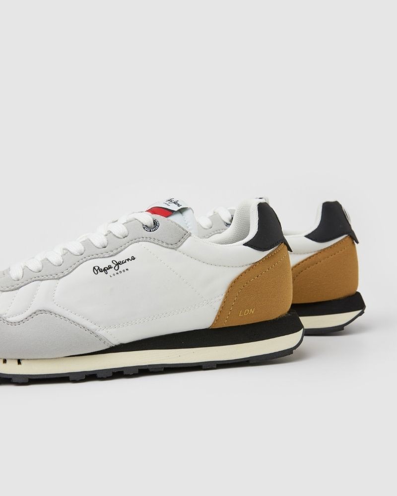 PEPE JEANS PMS30945 NATCH MALE Zapatillas Bajas Hombre Blanco