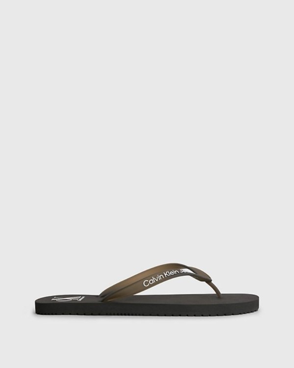 CALVIN KLEIN YM0YM00656BDS Sandalias De dedo Chancletas Hombre Negro