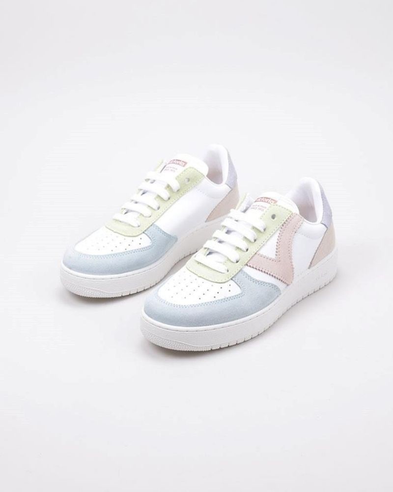 VICTORIA 1258214 Zapatillas Bajas Mujer Blanco Made In Spain.