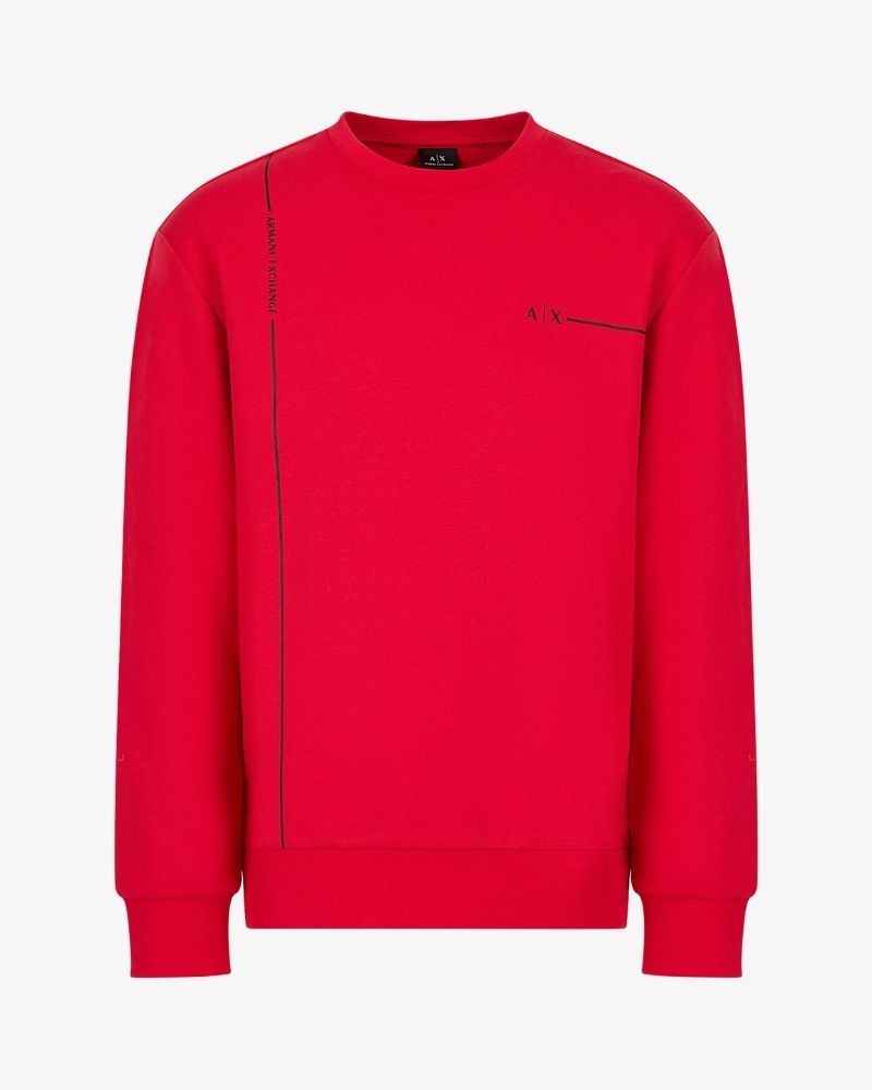 ARMANI EXCHANGE 3RZMBC ZJCAZ Camisolas Manga comprida Homem Vermelho