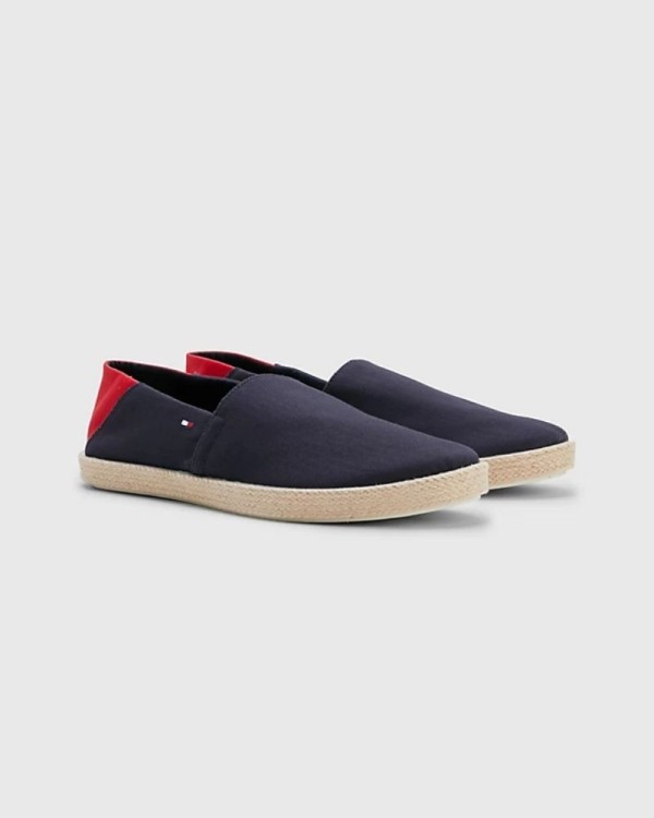 TOMMY HILFIGER FM0FM00569403 Zapatos Alpargatas Hombre Azul