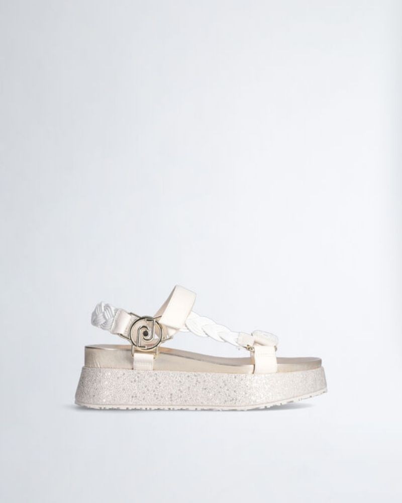 LIUJO SA3021EX014S3026 FRIDA 20  Sandalias Abertas Mulher Branco