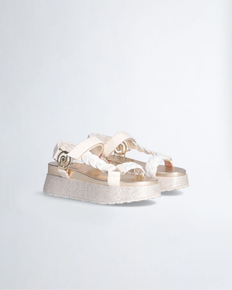 LIUJO SA3021EX014S3026 FRIDA 20  Sandalias Abiertas Mujer Blanco
