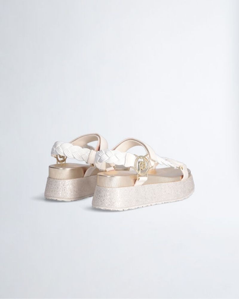 LIUJO SA3021EX014S3026 FRIDA 20  Sandalias Abiertas Mujer Blanco