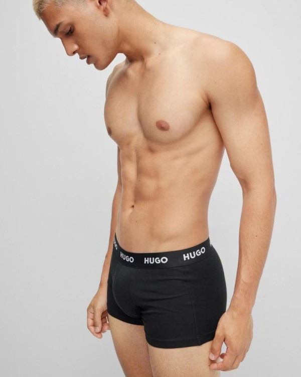  Ropa interior Boxer Hombre HUGO Negro 50469786