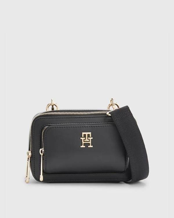 TOMMY HILFIGER AW0AW14319BDS Bolsos Pequeño Mujer Negro