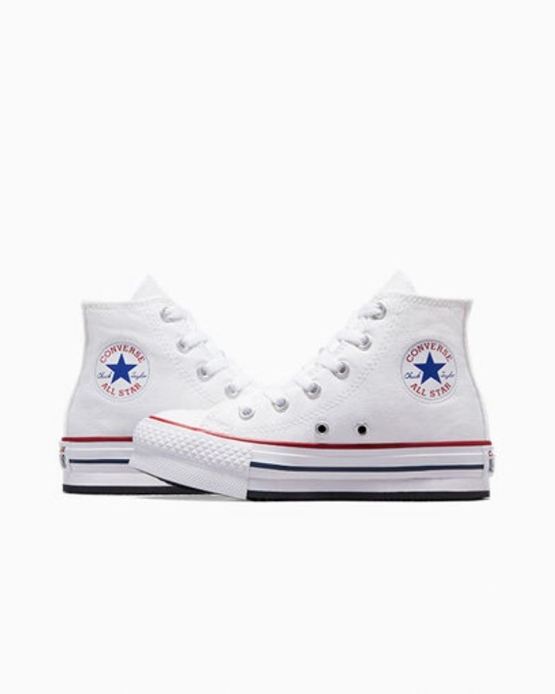 CONVERSE 272856C CHUCK TAYLOR ALL STAR EVA LIFT CANVAS PLATFORM Ténis Altos Mulher Branco