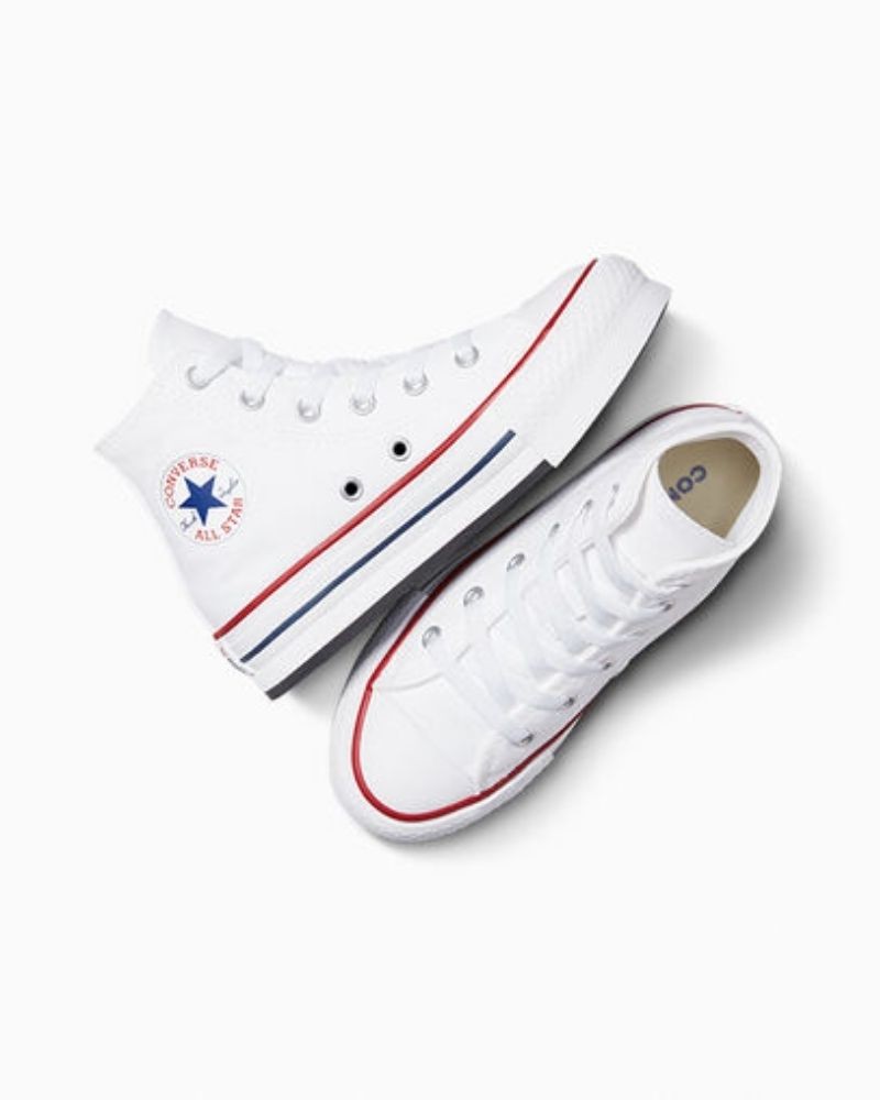 CONVERSE 272856C CHUCK TAYLOR ALL STAR EVA LIFT CANVAS PLATFORM Ténis Altos Mulher Branco