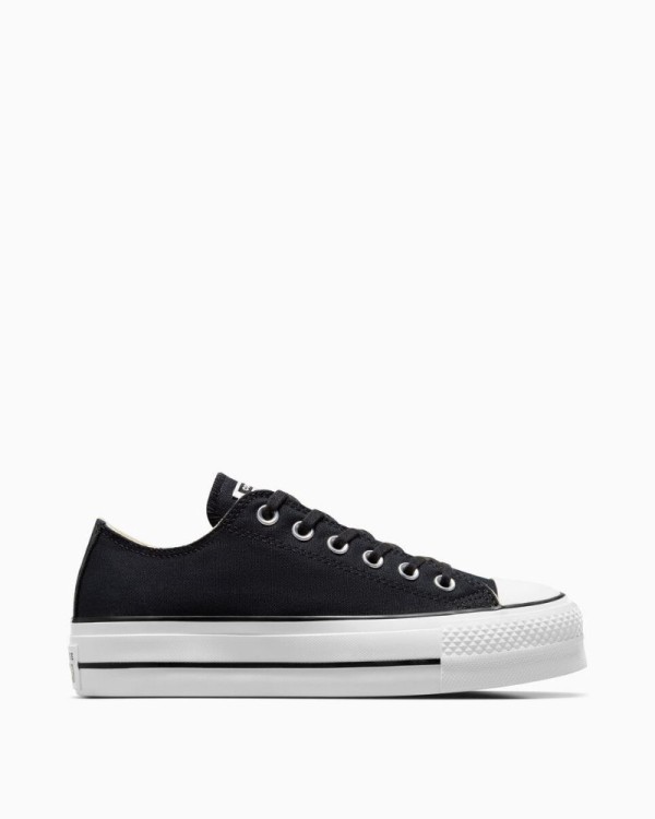 CONVERSE 560250C CHUCK TAYLOR ALL STAR LONA PLATAFORMA Ténis Baixo Mulher Preto