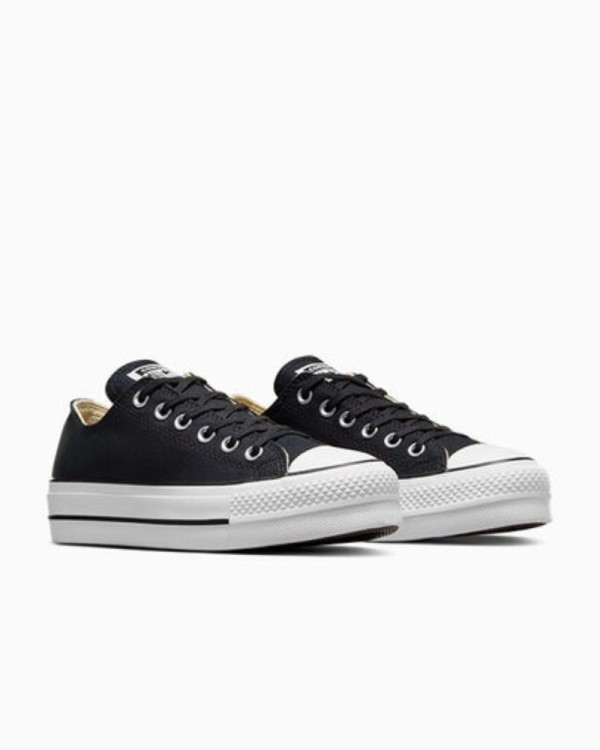 CONVERSE 560250C CHUCK TAYLOR ALL STAR LONA PLATAFORMA Ténis Baixo Mulher Preto