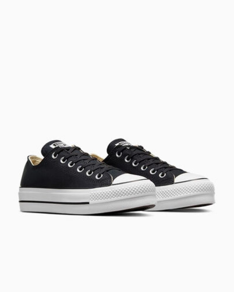 CONVERSE 560250C CHUCK TAYLOR ALL STAR LONA PLATAFORMA Ténis Baixo Mulher Preto