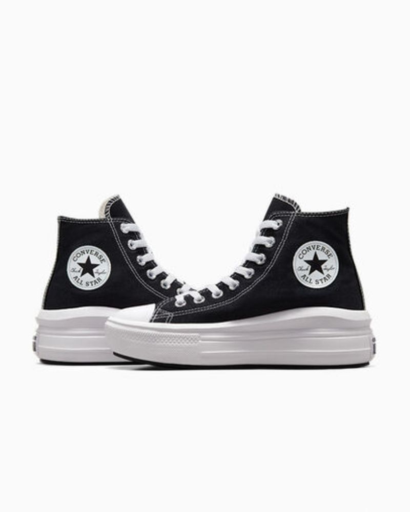 CONVERSE 568497C CHUCK TAYLOR ALL STAR MOVE PLATFORM Ténis Altos Mulher Preto