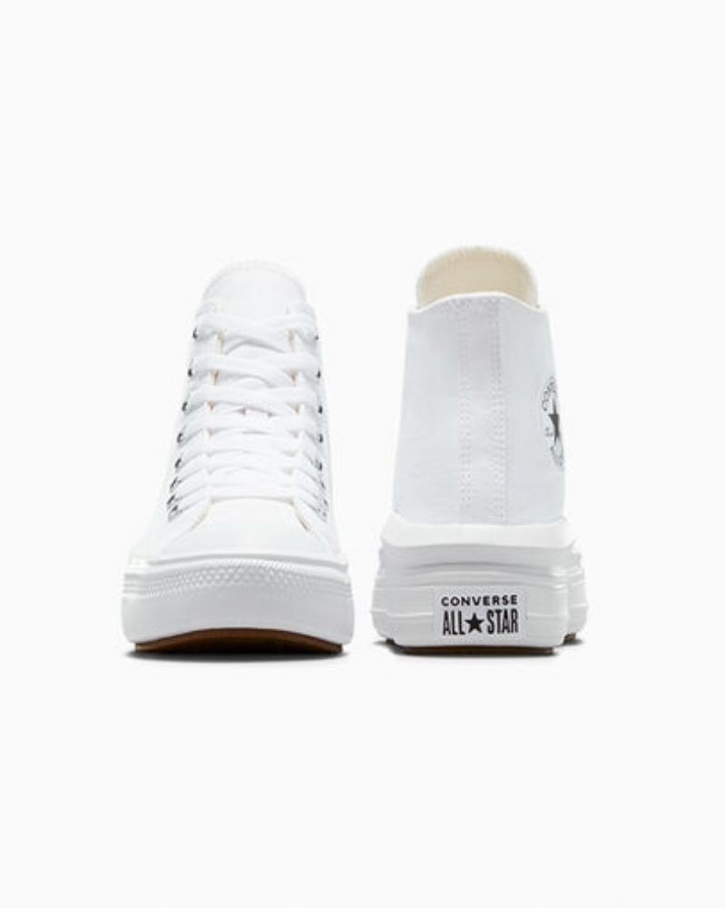 CONVERSE 568498C CHUCK TAYLOR ALL STAR MOVE PLATFORM  Ténis Altos Mulher Branco