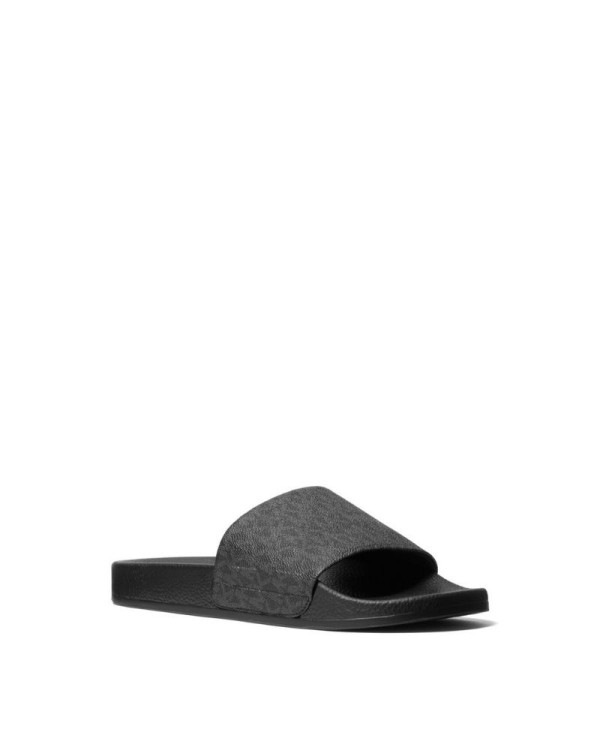 MICHAEL KORS 42R0JSFA3Q JAKE SLIDE Sandálias Chinelos Homem Preto