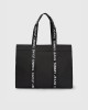 TOMMY HILFIGER AW0AW145490GJ Bolsos Shopper Mujer Negro