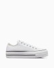 CONVERSE 560251C CHUCK TAYLOR ALL STAR CANVAS PLATFORM Zapatillas Bajas Mujer Blanco