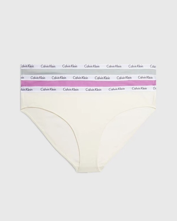 Roupa Interior Cuecas Mulher CALVIN KLEIN Multicolor 000QD3588E BIKINI 3UN