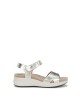 FLUCHOS F1475 Sandalias Abiertas Mujer Oro Made In Spain.