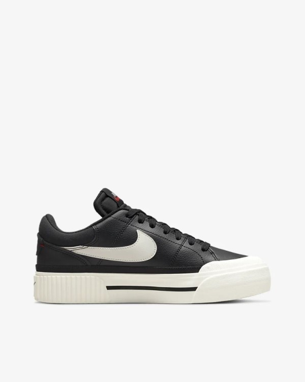 NIKE DM7590 NIKE COURT LEGACY LIFT Zapatillas Bajas Mujer Negro