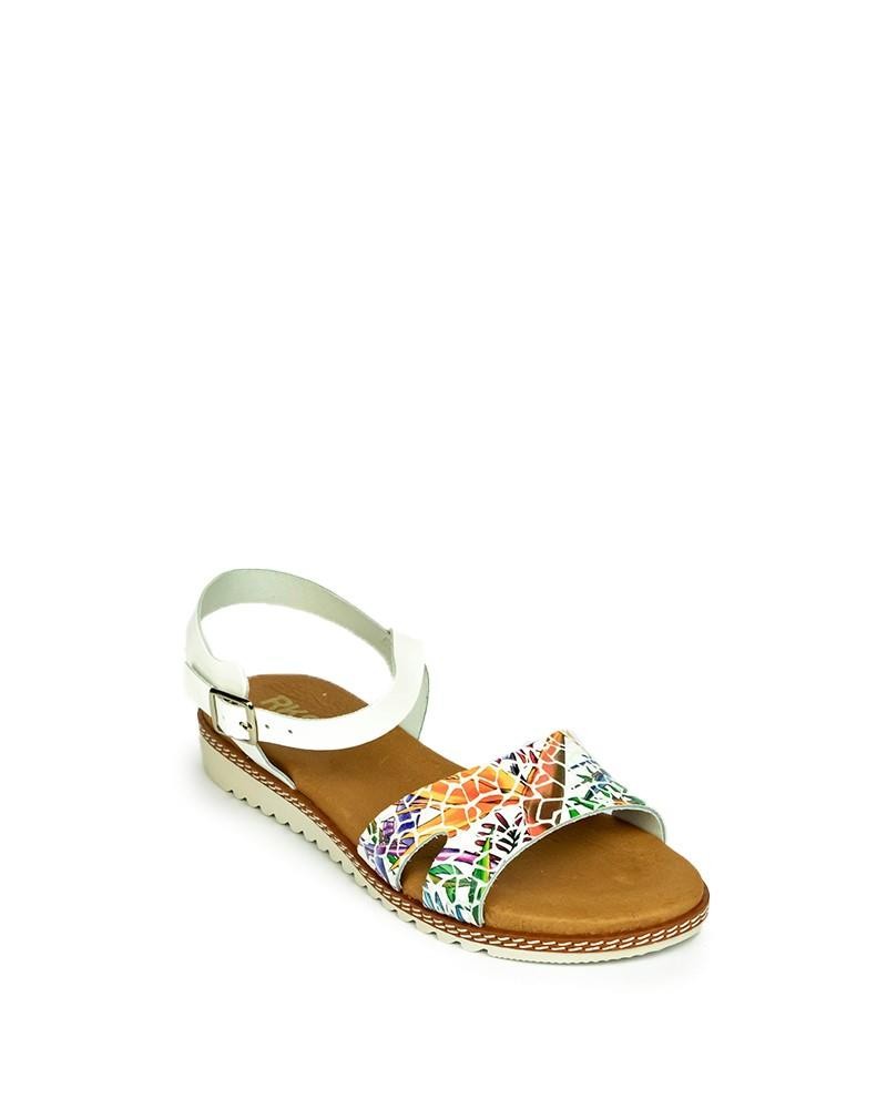 RKS 2259 Sandalias Abiertas Mujer Blanco