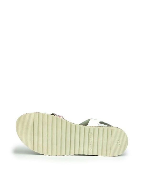 RKS 2259 Sandalias Abiertas Mujer Blanco