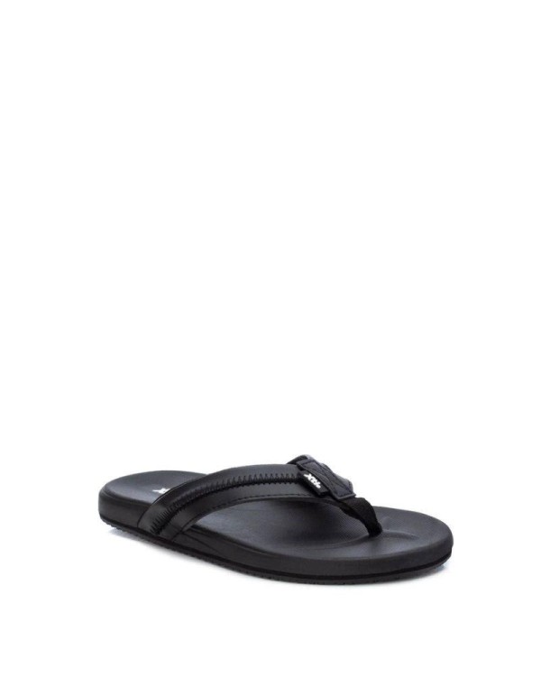 XTI 140724 Sandalias Abiertas Chancletas Hombre Negro