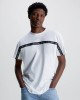 CALVIN KLEIN J30J323253YAF Camisetas Manga corta Hombre Blanco