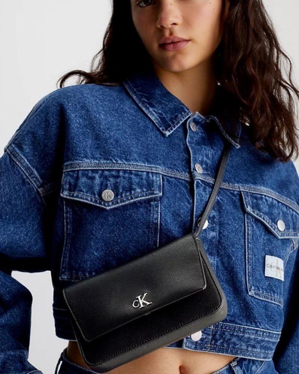 CALVIN KLEIN K60K610704BDS Bolsos Bandoleras Mujer Negro