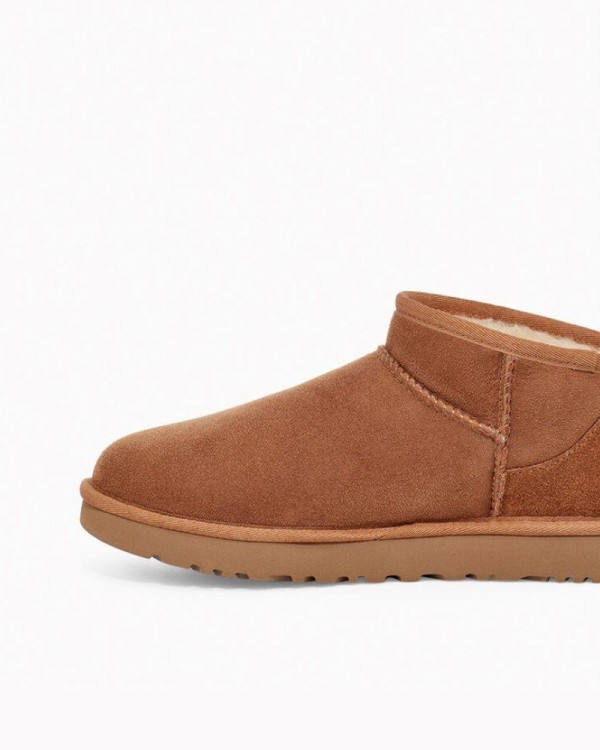 UGG Botas De pelo Australianas Mujer Marrones 1116109 CLASSIC ULTRA MINI