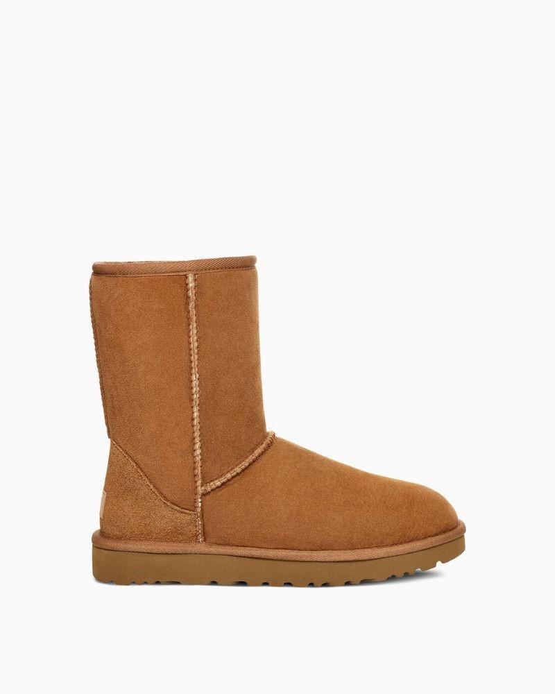 Botas Australianas de Pele Mulher UGG Castanho 1016223 CLASSIC SHORT II