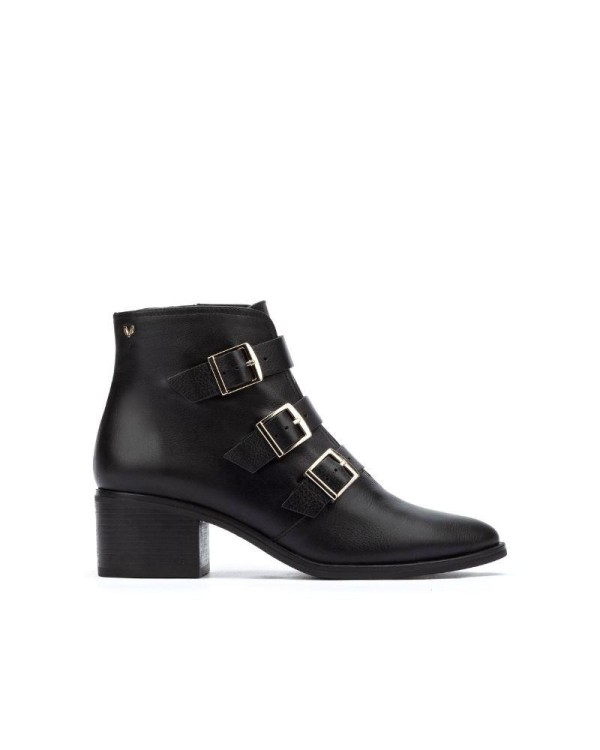 MARTINELLI ZINNIA 1603 4506Z  Botines Chelsea Mujer Negro Made In Spain