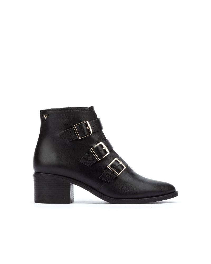 MARTINELLI ZINNIA 1603 4506Z  Botines Chelsea Mujer Negro Made In Spain