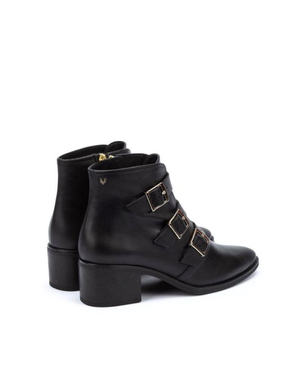MARTINELLI ZINNIA 1603 4506Z  Botines Chelsea Mujer Negro Made In Spain