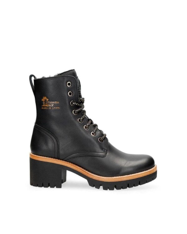 PANAMA JACK PT104332B002 PADMA B11 Botas Militares Mulher Preto