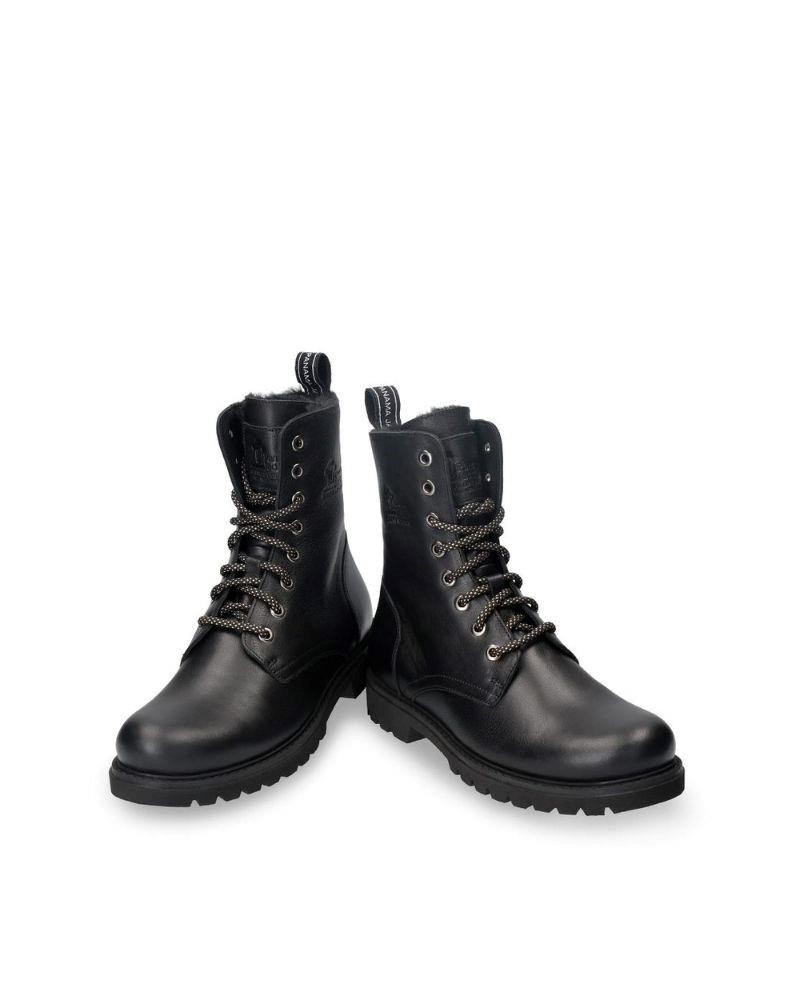 PANAMA JACK PT104333B001 FRISIA B1 Botas Militares Mulher Preto