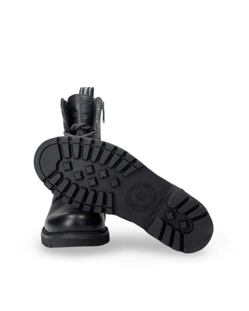 PANAMA JACK PT104333B001 FRISIA B1 Botas Militares Mulher Preto