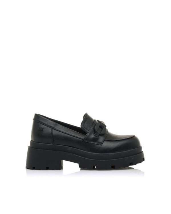 Zapatos negros con plataforma para mujer marca Mustang